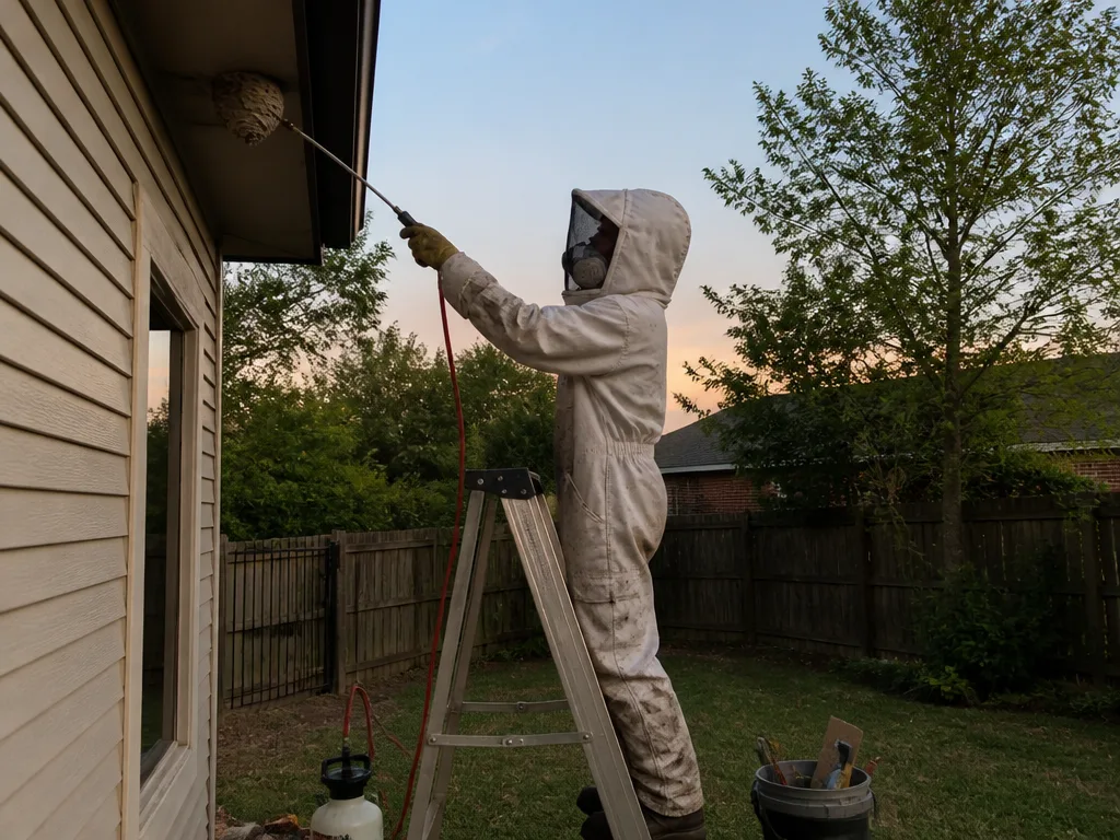 Hornet Nest Removal